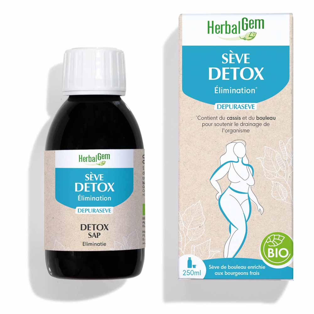 Herbalgem Sève De Bouleau Fraiche Depuraseve Bio Detox 250ml
