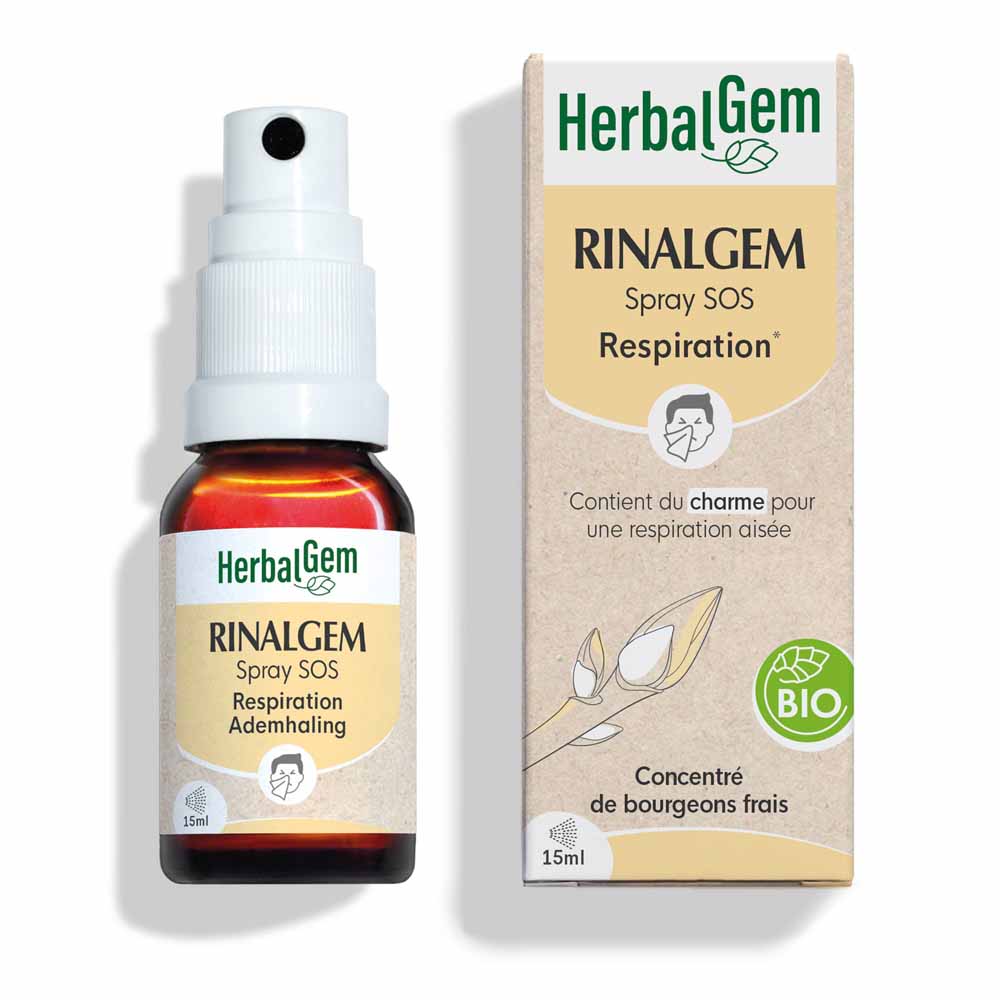 Herbalgem Complexes De Gemmotherapie Rinalgem Respiration Spray Bio 15ml