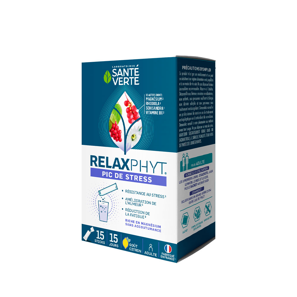 Sante Verte Relaxphyt Pic de Stress 15 Sticks