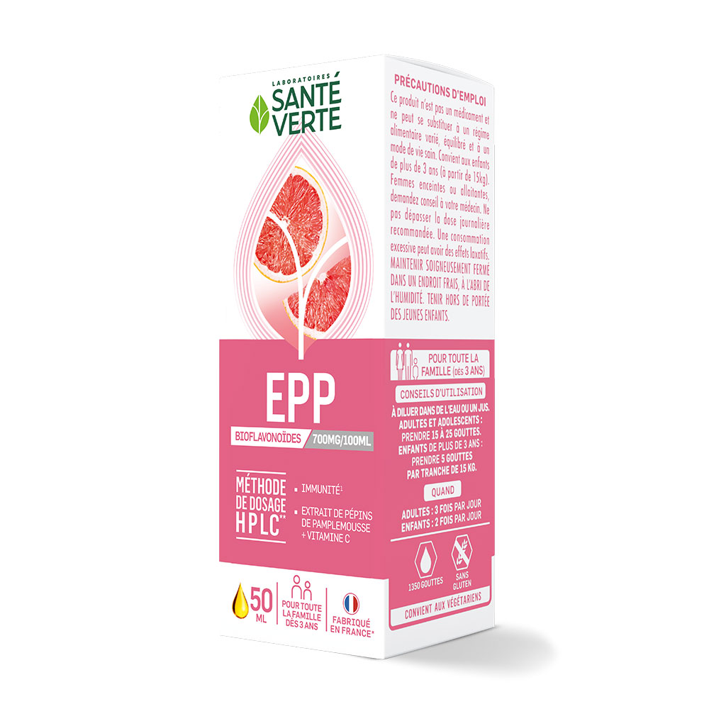 Sante Verte Epp 700 Extrait De Pepins De Pamplemousse 50ml