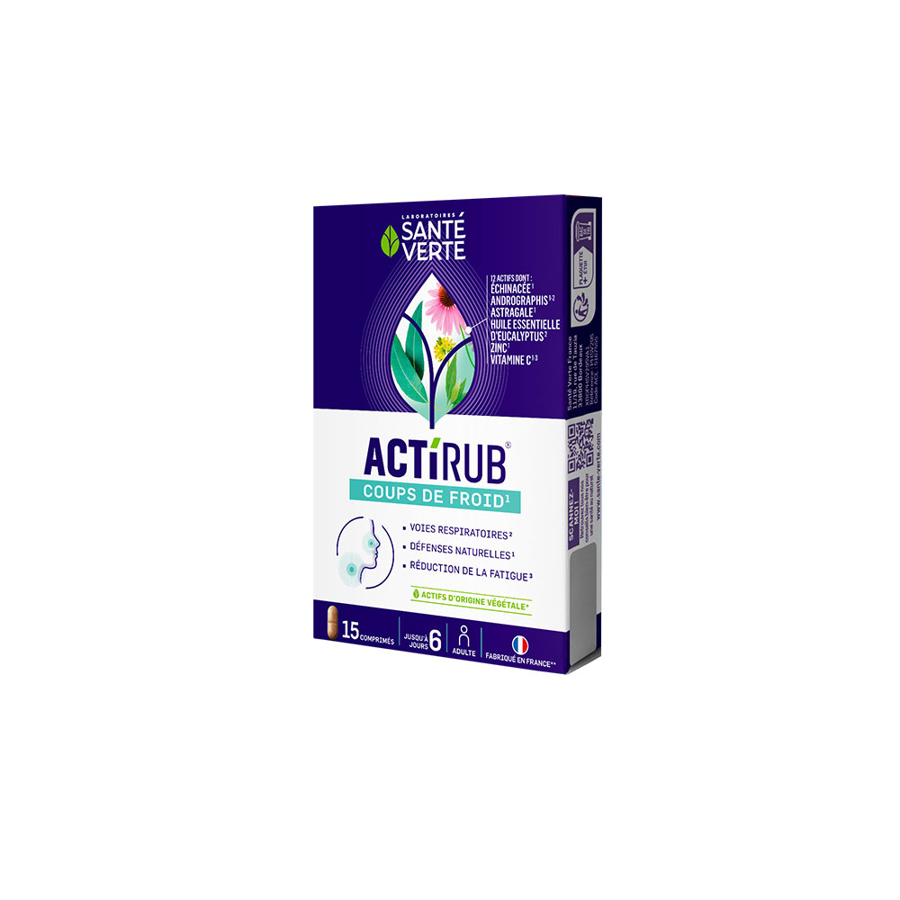 Nez Et Gorge 15 Comprimes ActiRub Sante Verte