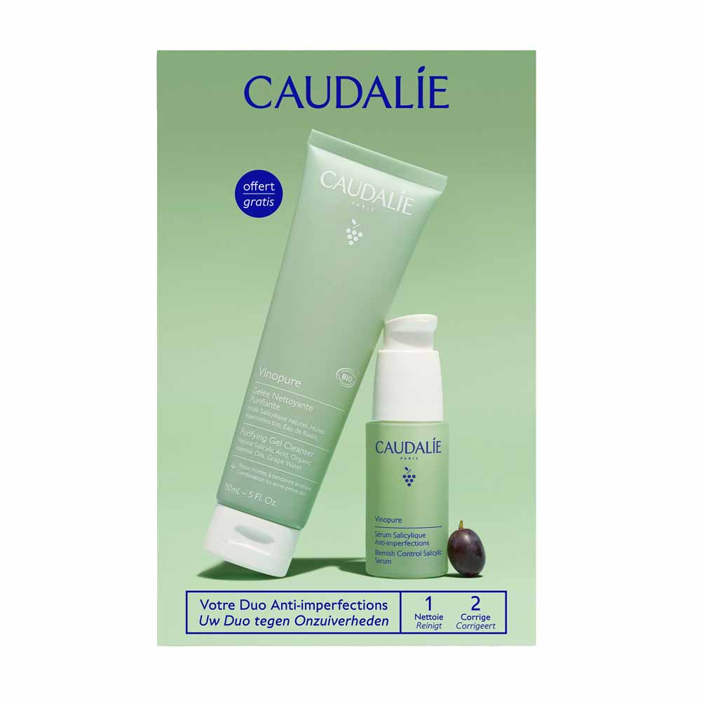 Caudalie Vinopure Duo Anti-Imperfections Sérum & Gelée