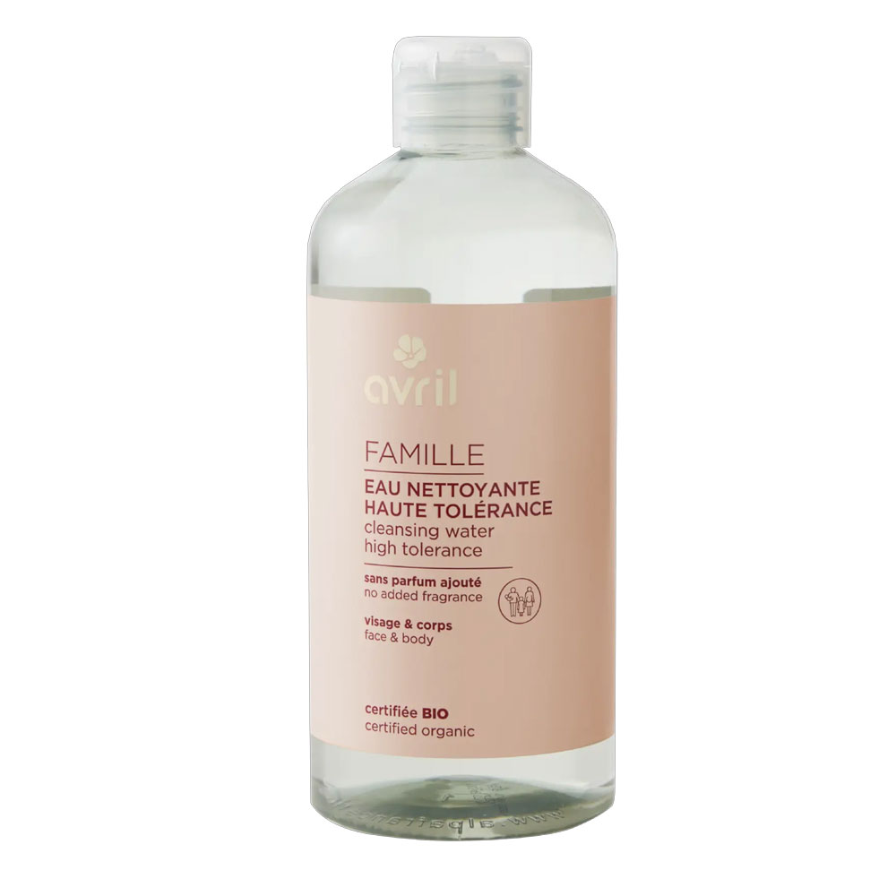 Avril Eau Nettoyante Haute Tolérance 500ml