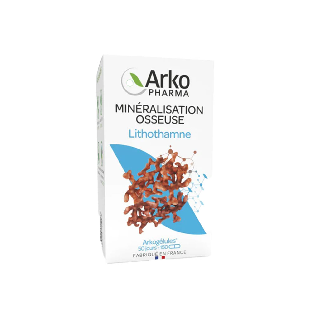 Arkopharma Arkogélules Articulation & Os Fragiles Lithothamne 150 gélules