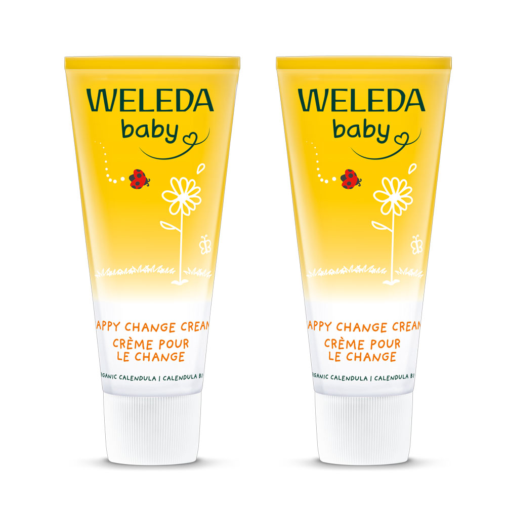 Weleda Calendula Crème Pour Le Change 2x75ml