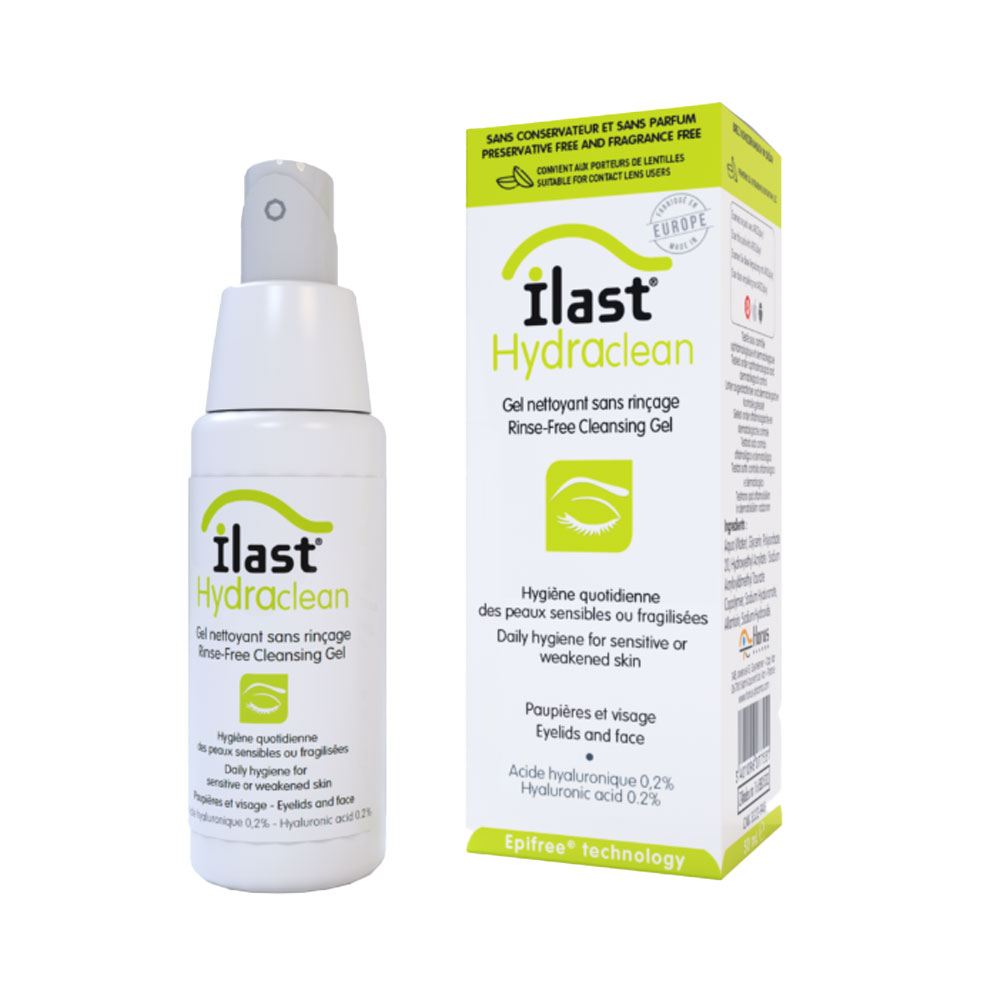 Dulcis Health Science Ilast Hydraclean Nettoyant Paupieres A L'acide Hayluronique 50ml