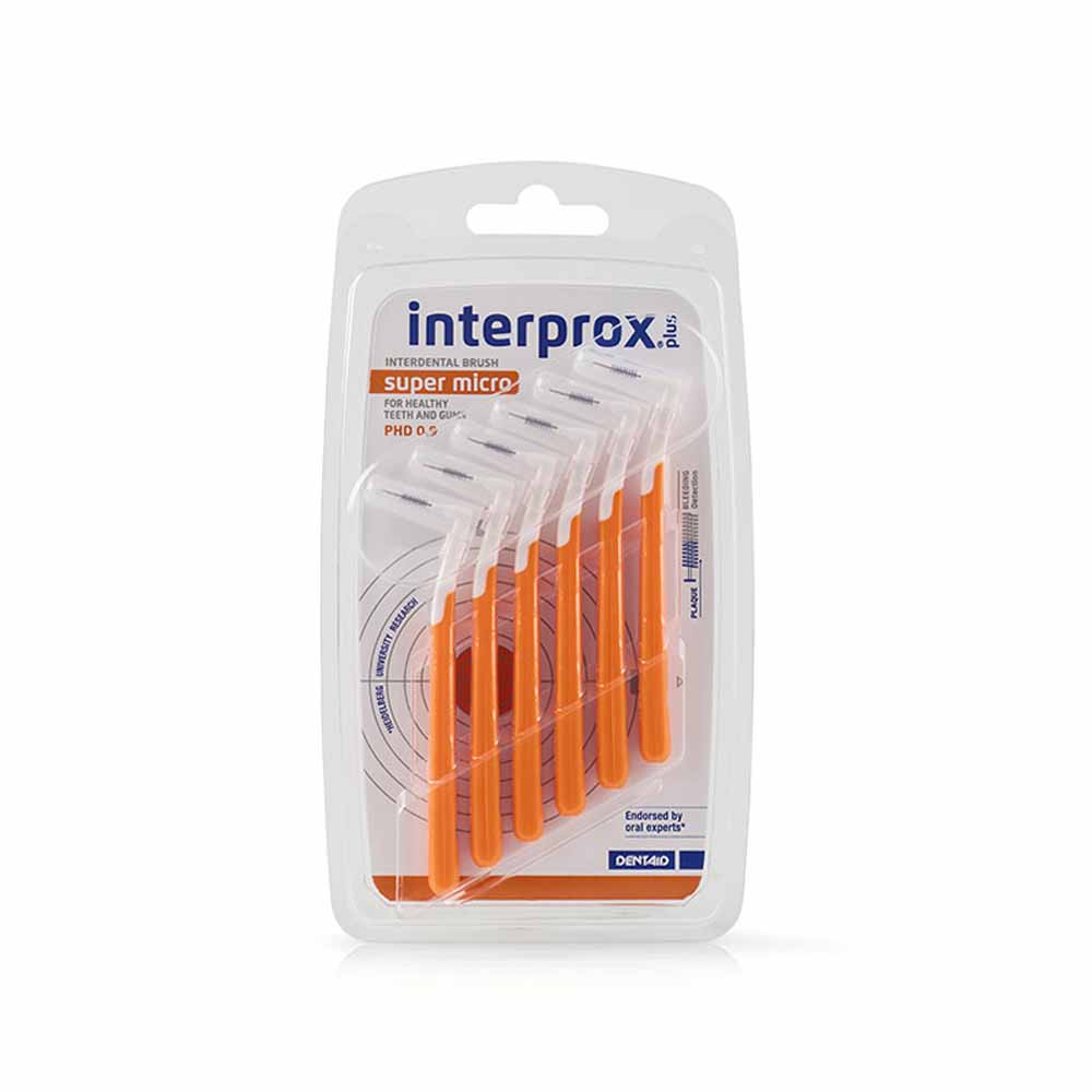 Interprox Super Micro Plus Brossettes Interdentaires 0,9mm x6