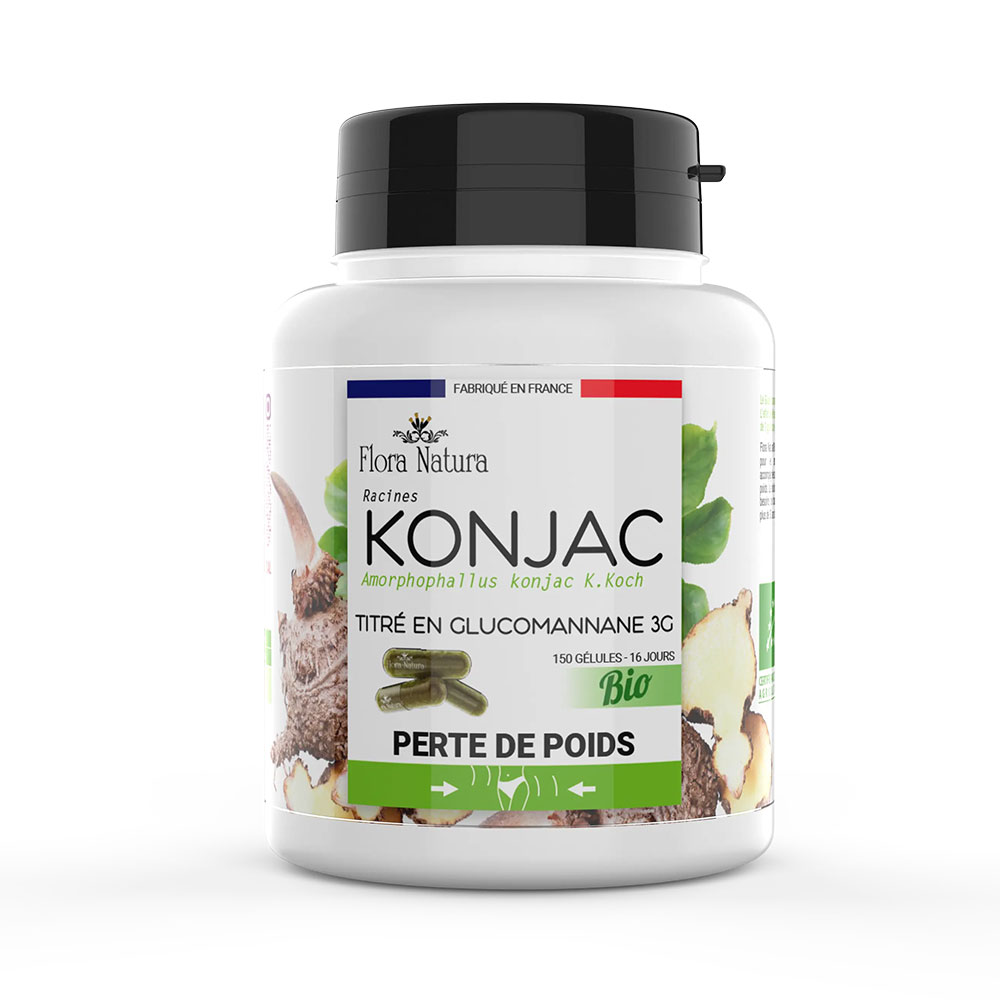 Flora Natura Konjac BIO 150 Gélules
