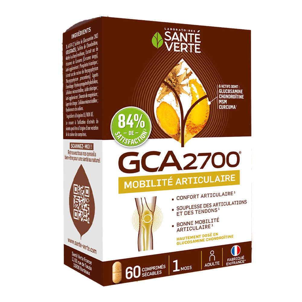 SANTE VERTE GCA 2700 ARTICULATIONS BOITE 60 COMPRIMES