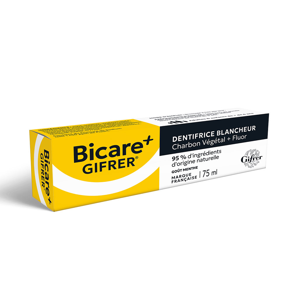 Gifrer Dentifrice au charbon végétal 75ml