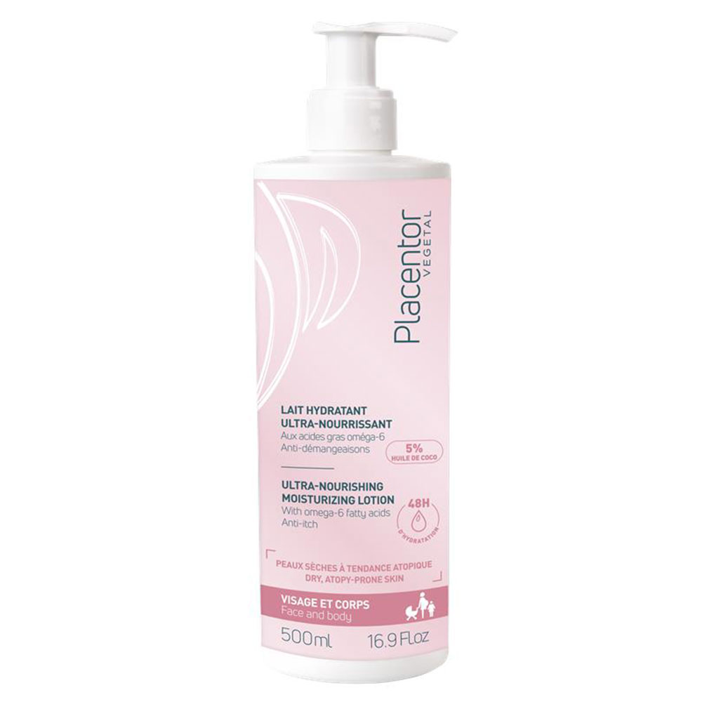 Placentor Végétal Lait Hydratant Ultra-nourrissant 500ml