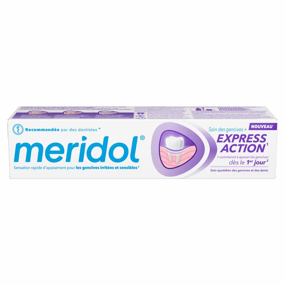 Meridol Express Action Dentifrice 75ml