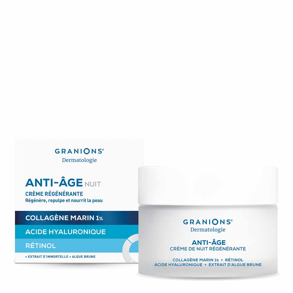 Granions Dermatologie Crème Régénérante Anti-Âge Nuit 50ml