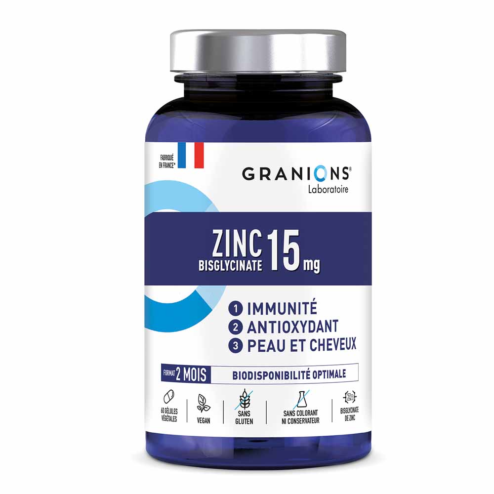 Granions ZINC Imunnité - Antioxydant x60 gélules