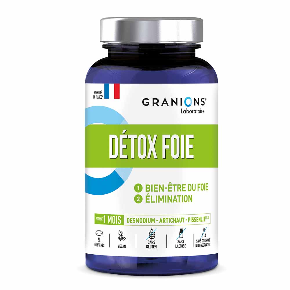 Granions Détox Foie 60 Comprimés