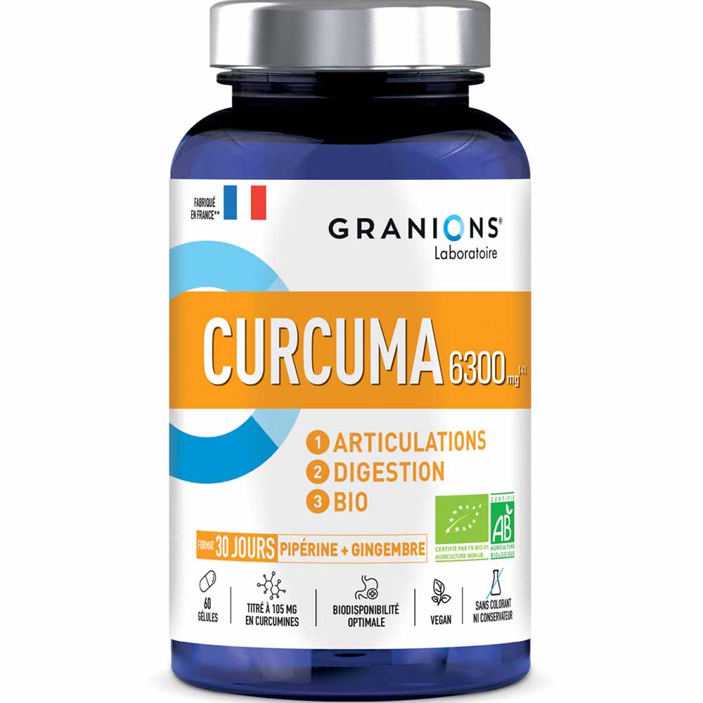Granions Curcuma Bio 60 gélules