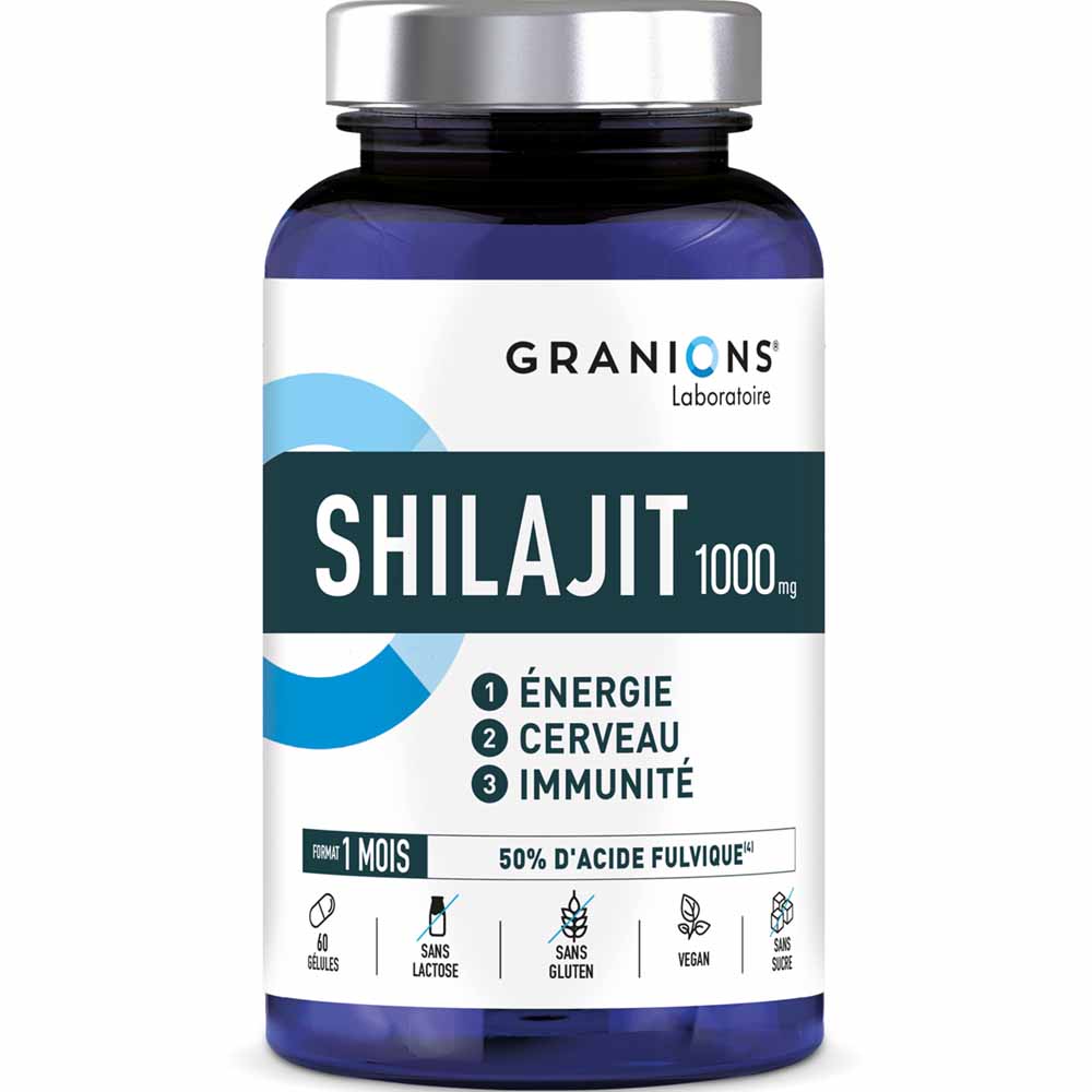 Granions Shilajit 1000mg 60 gélules