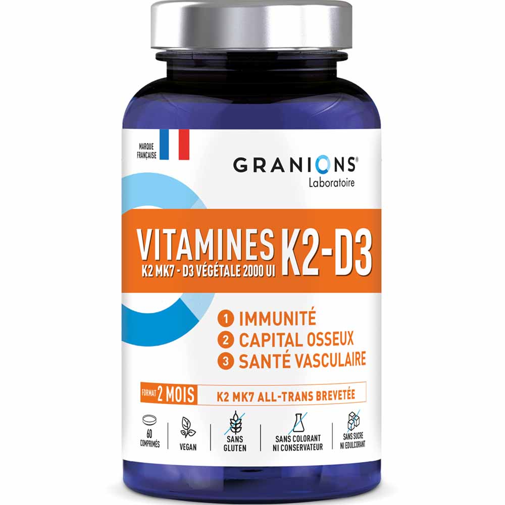 Granions Vitamines K2-D3 60 comprimés