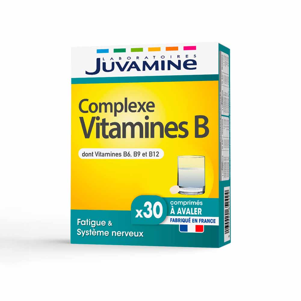 Juvamine Complexes Vitamines B Fatigue et Système Nerveux 30 Gélules