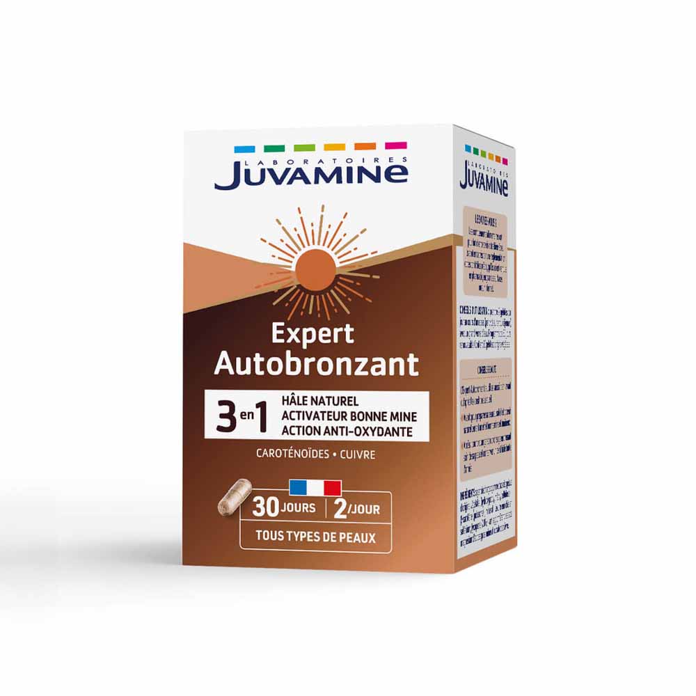 Juvamine Expert Autobronzant 60 gélules