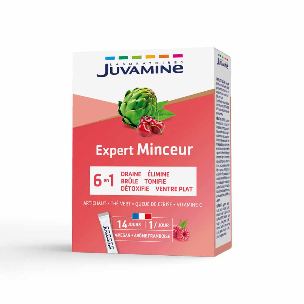 Juvamine Expert Minceur 6 Actions 14 Sticks