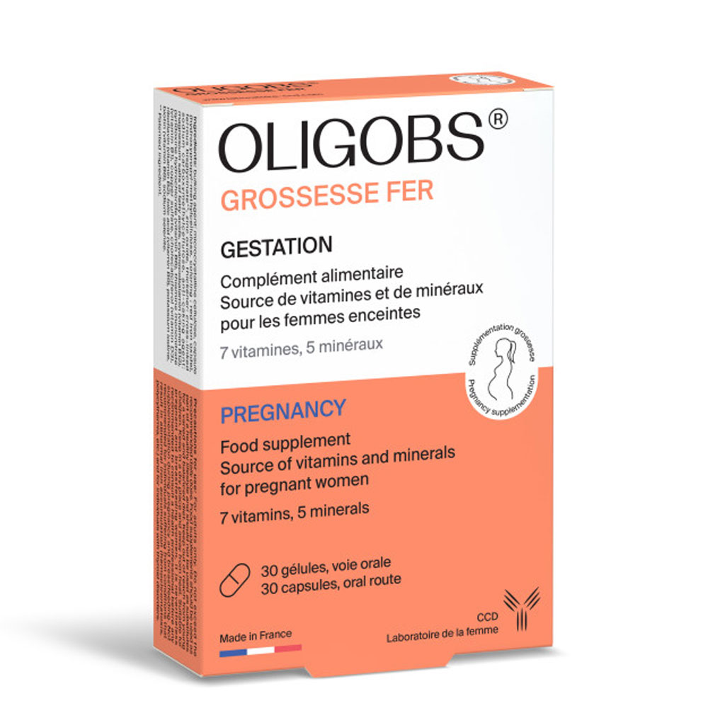 Ccd Oligobs Gestation Grossesse Fer 30 gélules