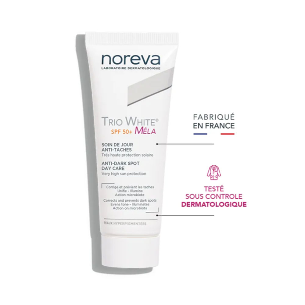 Noreva Trio White Méla Soin de Jour SPF 50+ Anti-Taches 40ml