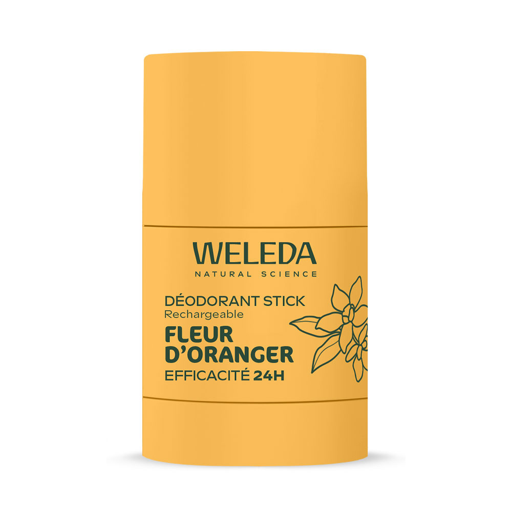 Weleda Déodorant Stick Rechargeable Fleur d'Oranger 50g
