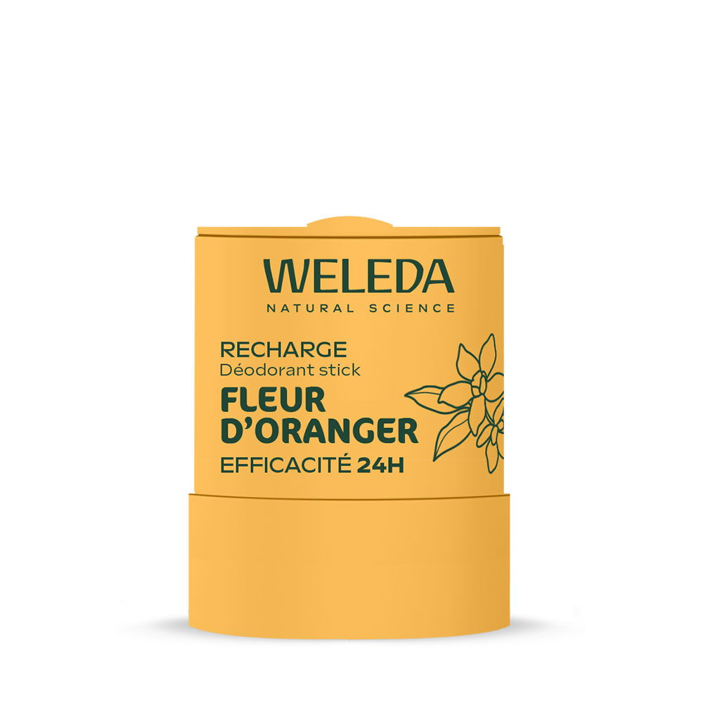 Weleda Recharge Déodorant Stick Fleur d'Oranger 50g
