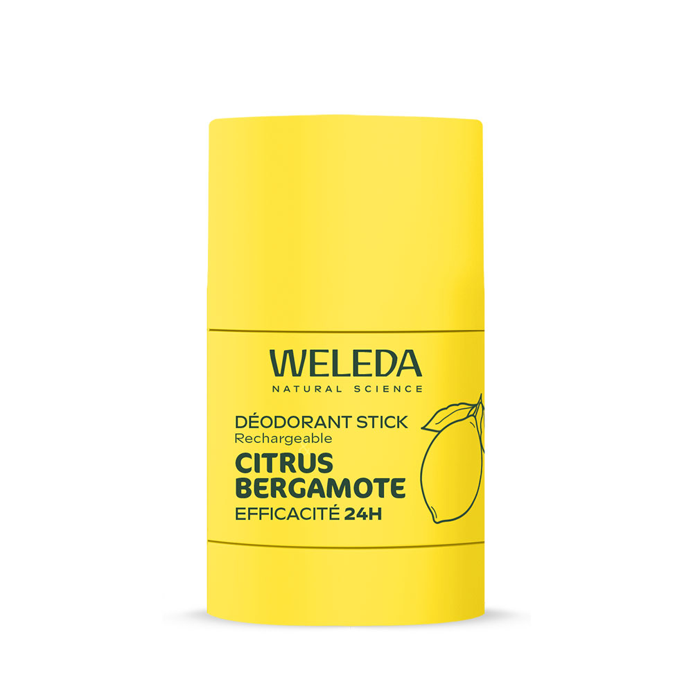 Weleda Déodorant Stick Rechargeable Citrus Bergamote 50g
