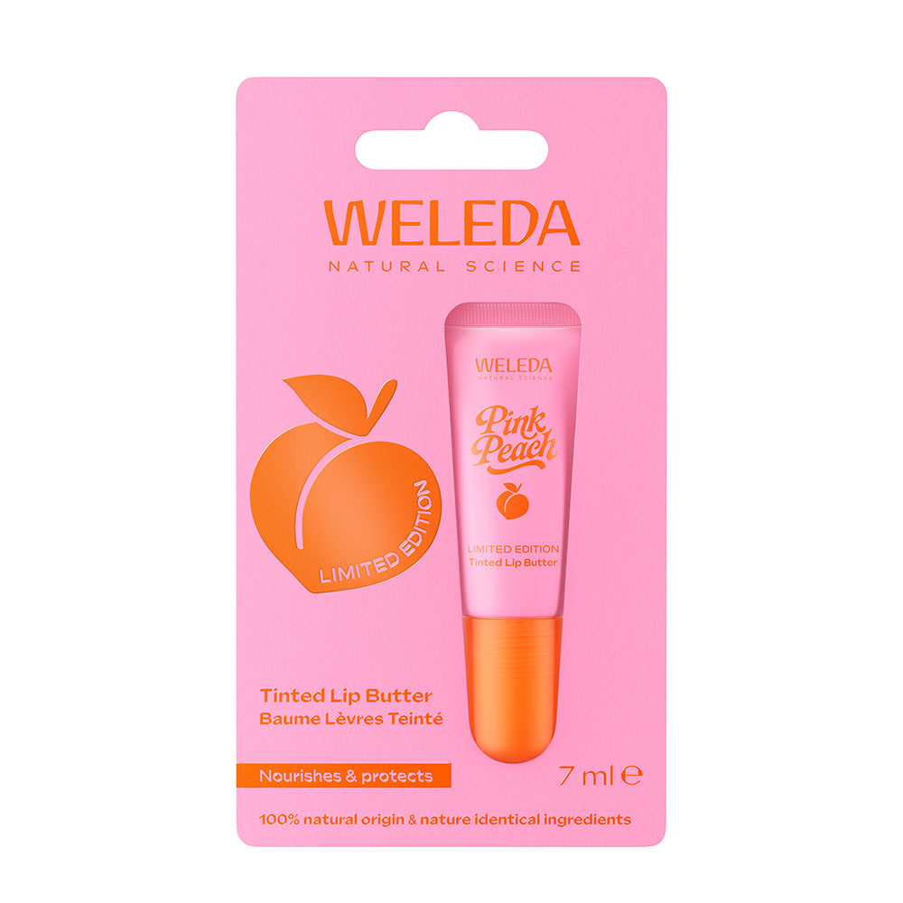 Weleda Pink Peach Baume Lèvres teinté 7ml