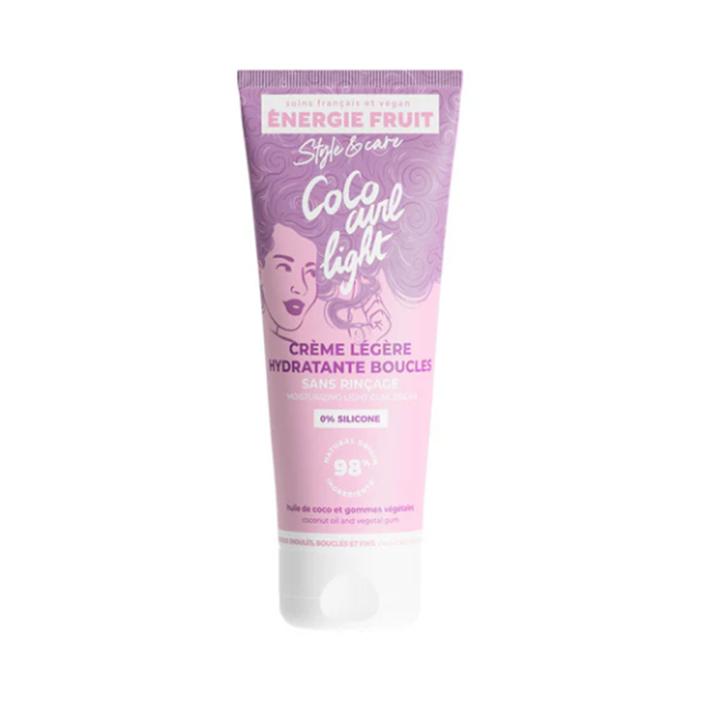Energie Fruit Coco Curl Light Crème Légère Hydratante Cheveux Bouclés 200ml