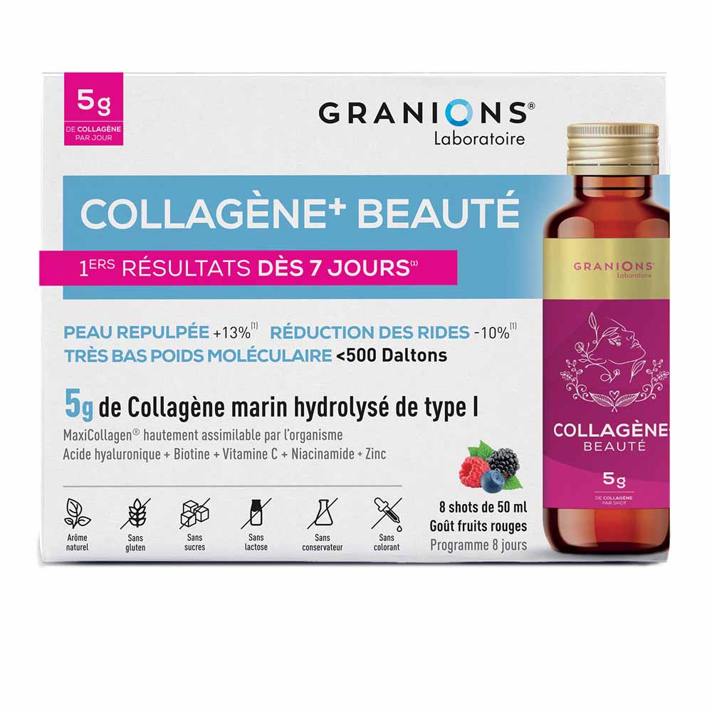 Granions Collagène+ beauté 8 Shots de 50ml