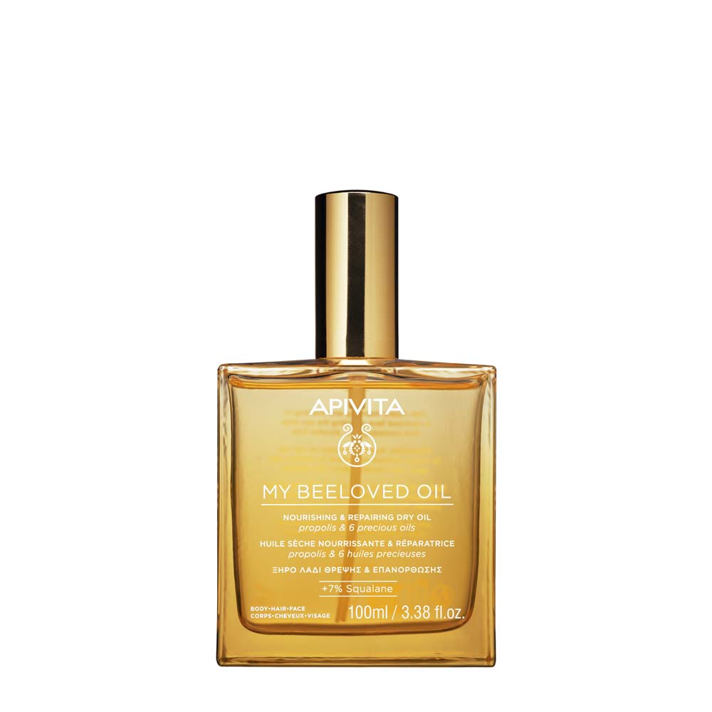 Apivita My Beeloved Oil Huile Sèche Nourrissante Et Réparatrice 100ml