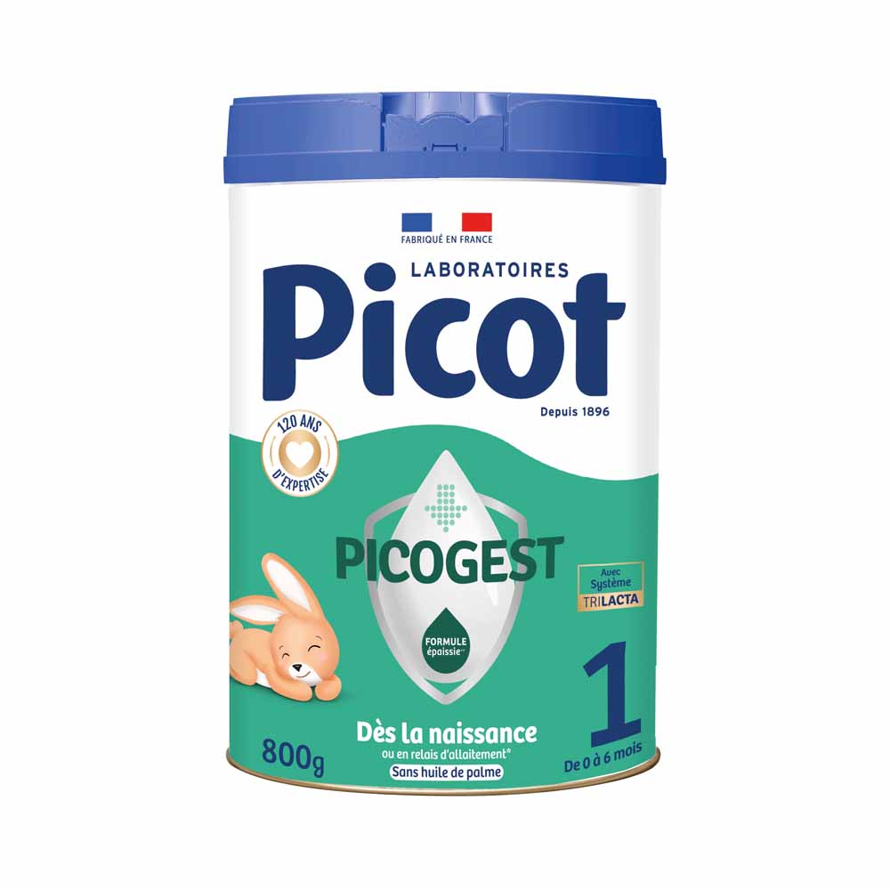 Picot Picogest 1 Preparation pour nourrissons epaissi a l'amidon De 0 à 6 mois 800g