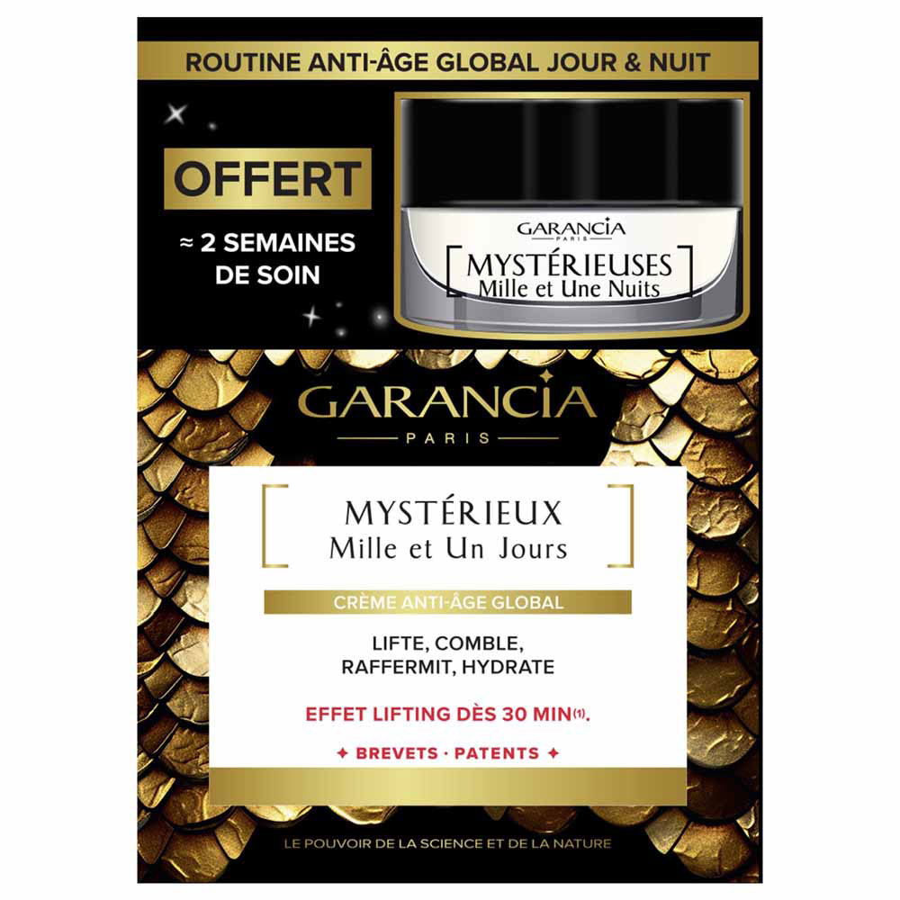 Garancia Coffret Crème Mystérieuses Mille et une Nuits & Mystérieux Mille et un Jours