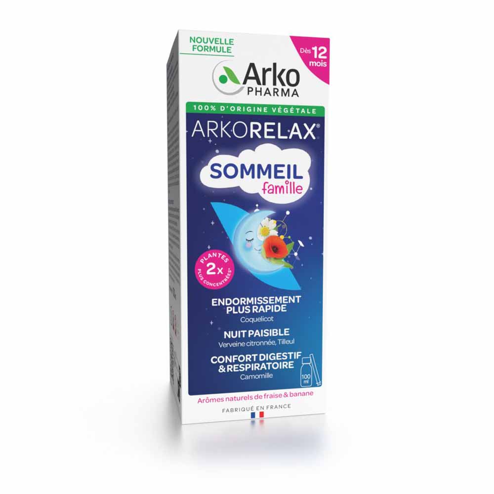Arkopharma Arkorelax Sirop Sommeil Famille 100ml