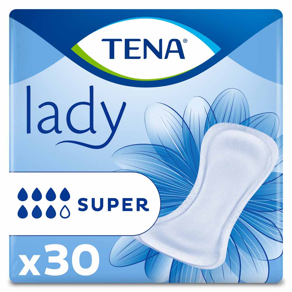 Tena Lady Super Serviettes Absorbantes x30