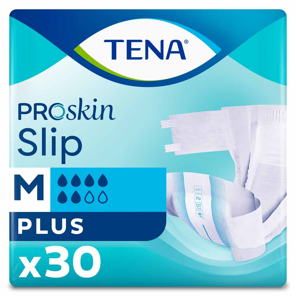 Tena Slip ProSkin Plus Medium Changes Complets x30