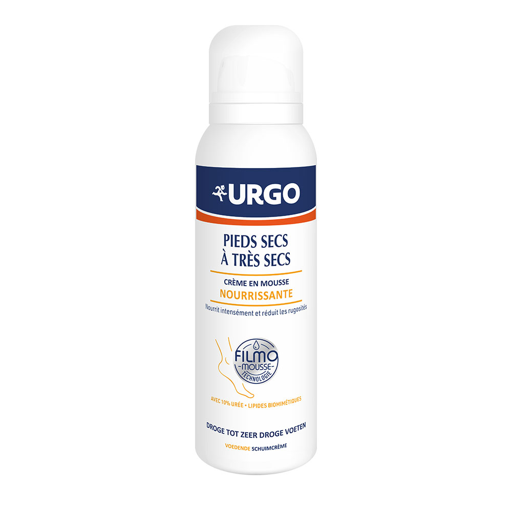 Urgo Crème en Mousse Nourrissante Pieds Très Secs 125ml