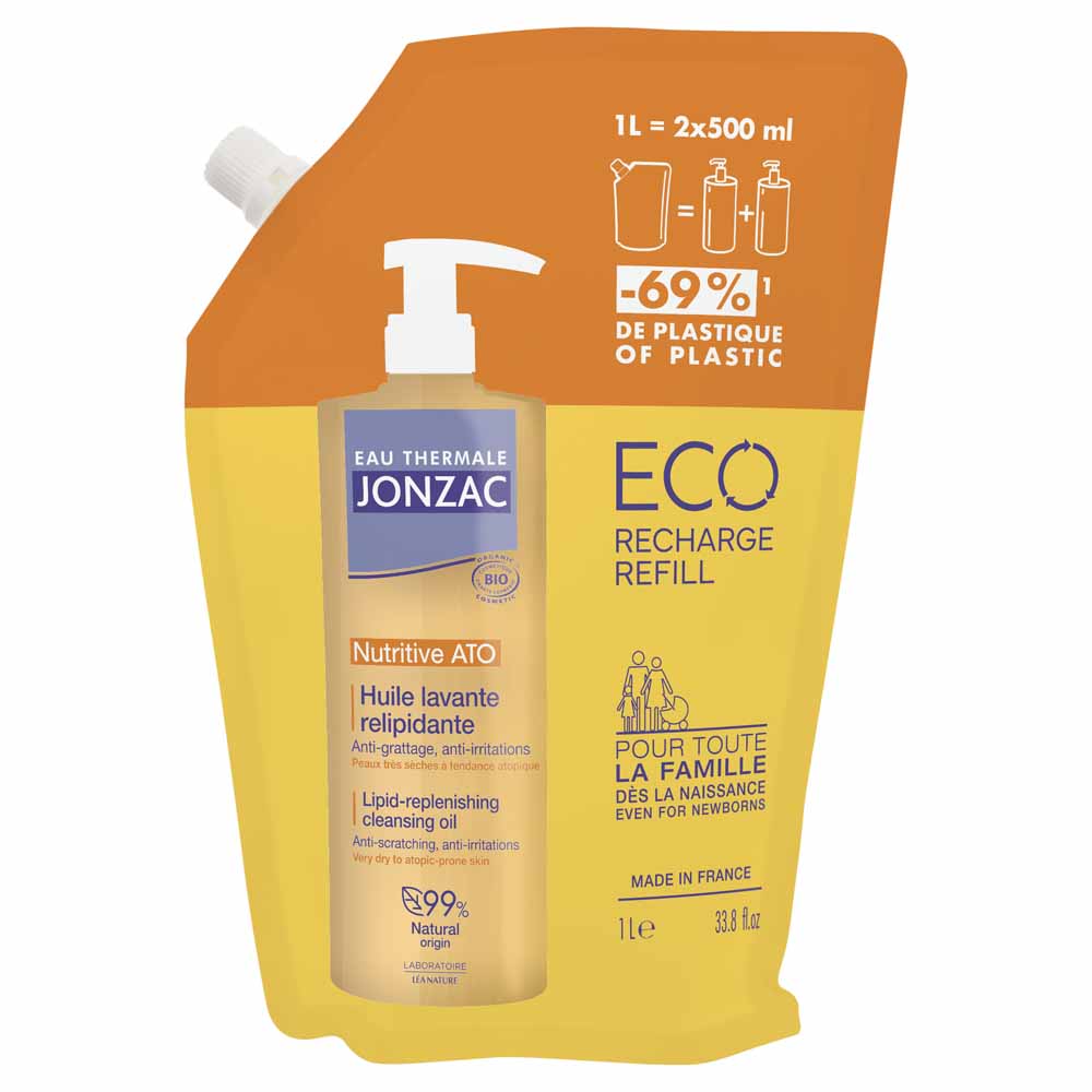 Eau thermale Jonzac Huile Lavante Relipidante Doypack 1000ml