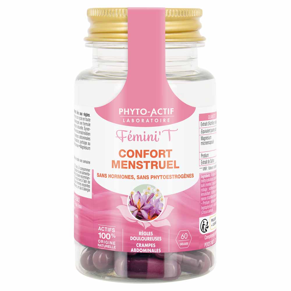Phyto-Actif Femini't Confort Menstruel 60 gélules