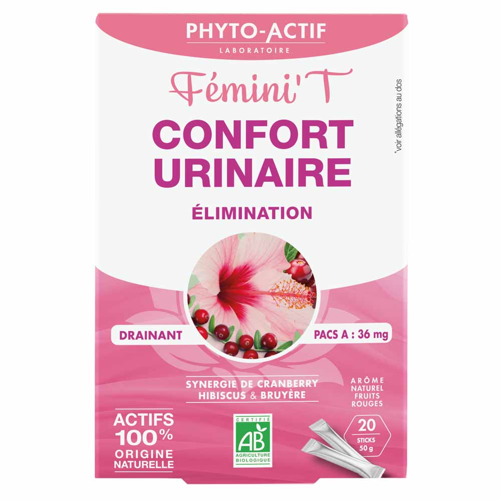 Phyto-Actif Femini't Confort Urinaire 20 sticks