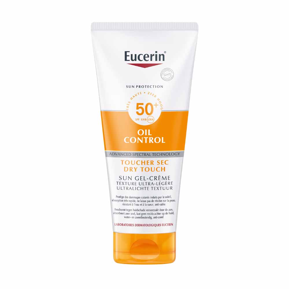 Eucerin Sun Protection Oil Control Gel-Crème SPF50+ Toucher Sec 200ml