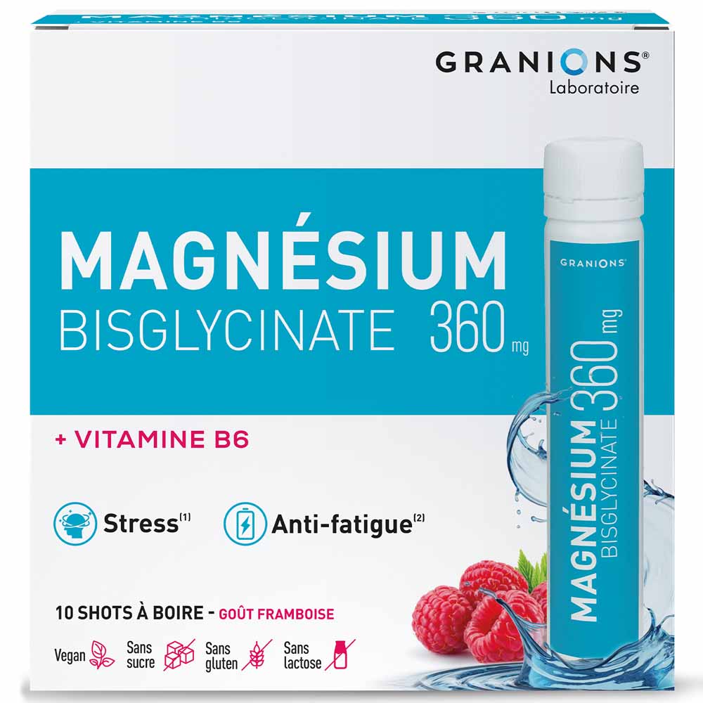 Granions Magnésium Bisglycinate 360 10 shots