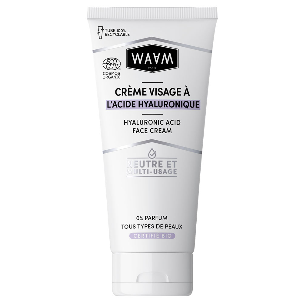 Waam Crème Visage A l'acide hyaluronique 75ml