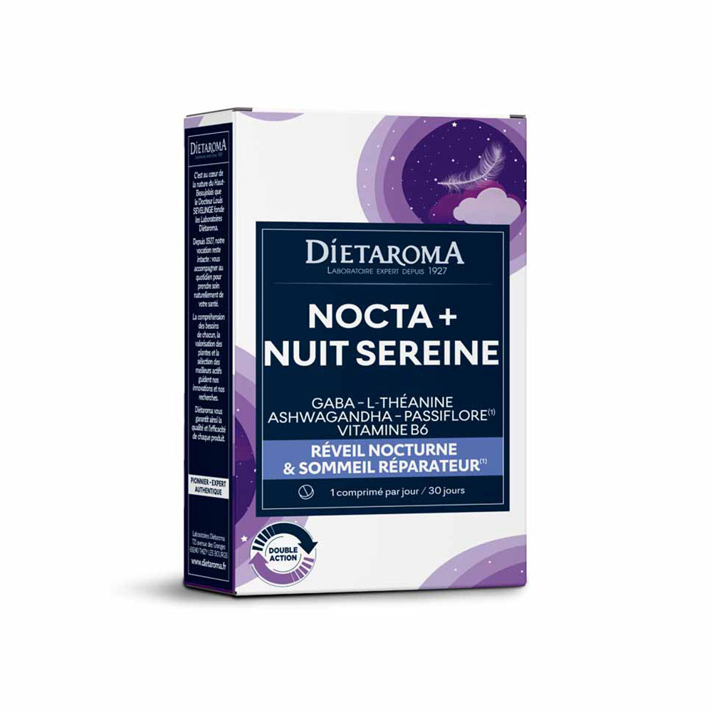 Dietaroma Nocta + Nuit Sereine 30 comprimés
