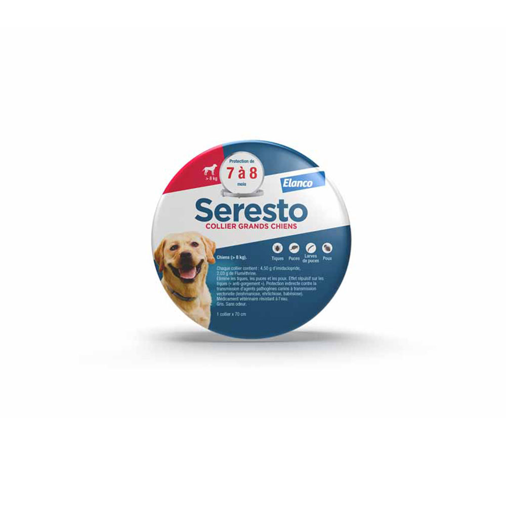 Seresto Collier Antiparasitaire Pour Grand Chien
