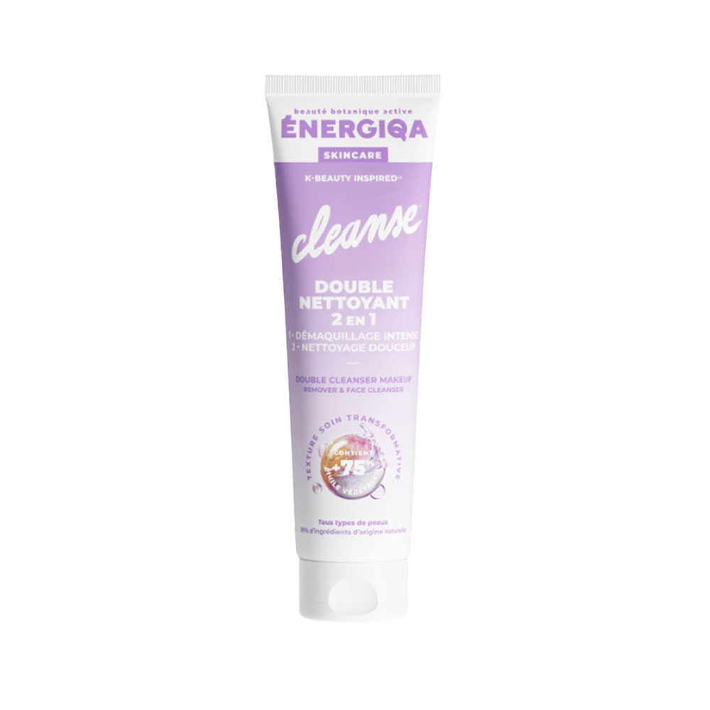 Energiqa Nettoyant Visage 2 en 1 Cleanse Double Nettoyage 140ml