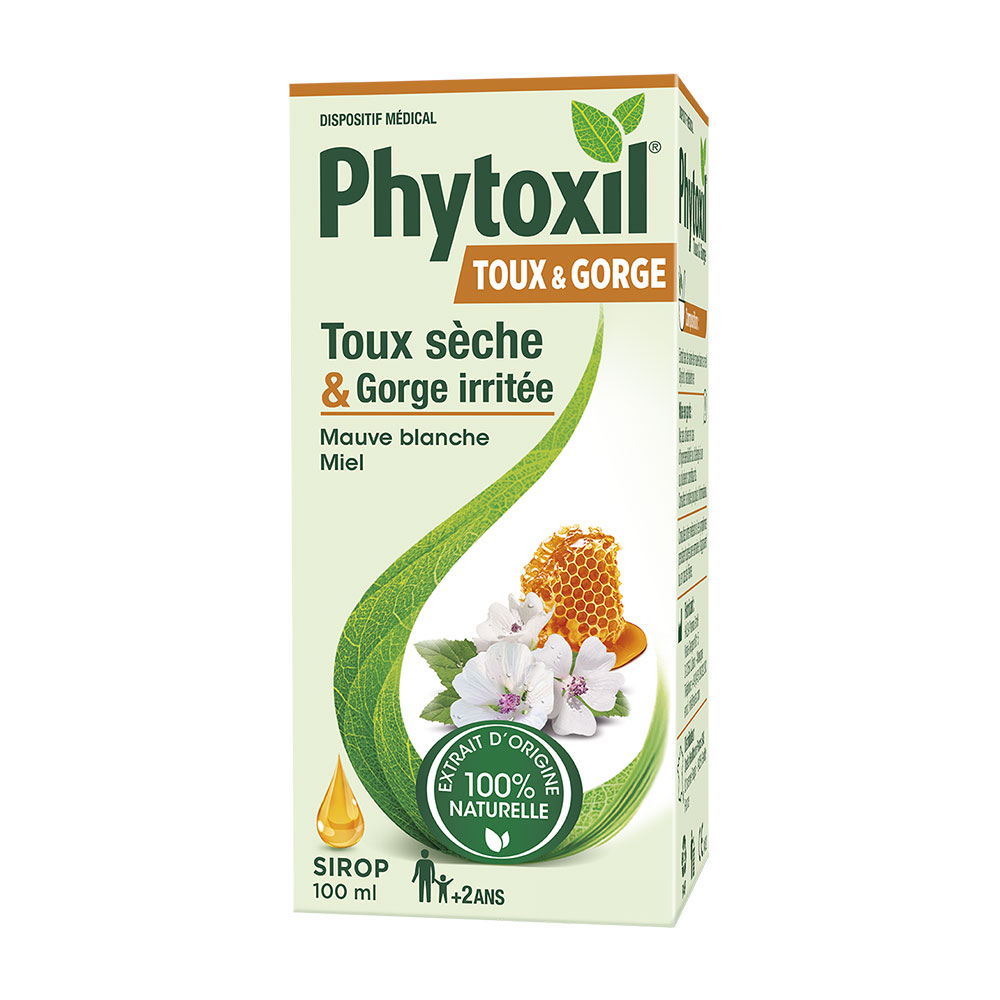 Phytoxil Sirop Toux Sèche et Gorge Irritée 100ml